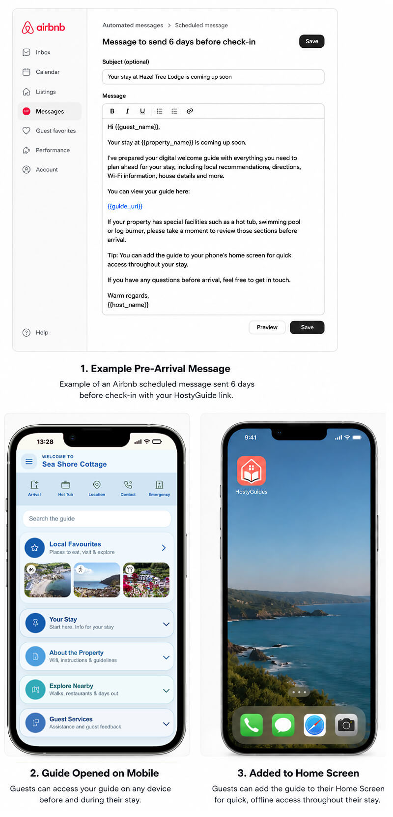 How to Send Your Digital Welcome Guide to Guests