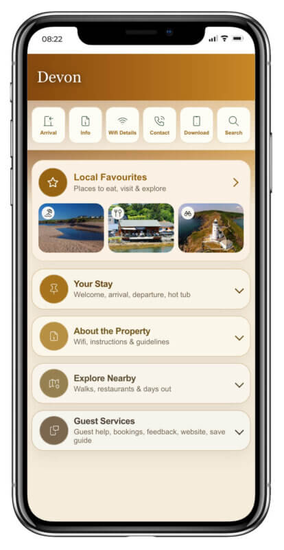 Devon Guidebook experiences for Holiday Rental owners