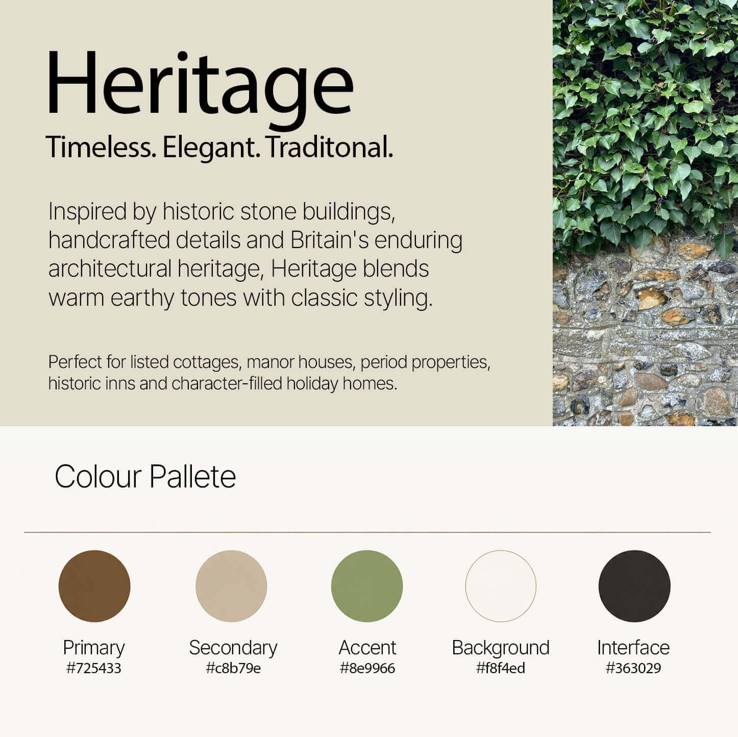 Heritage Digital Guest Guidebook theme for Holiday Rentals