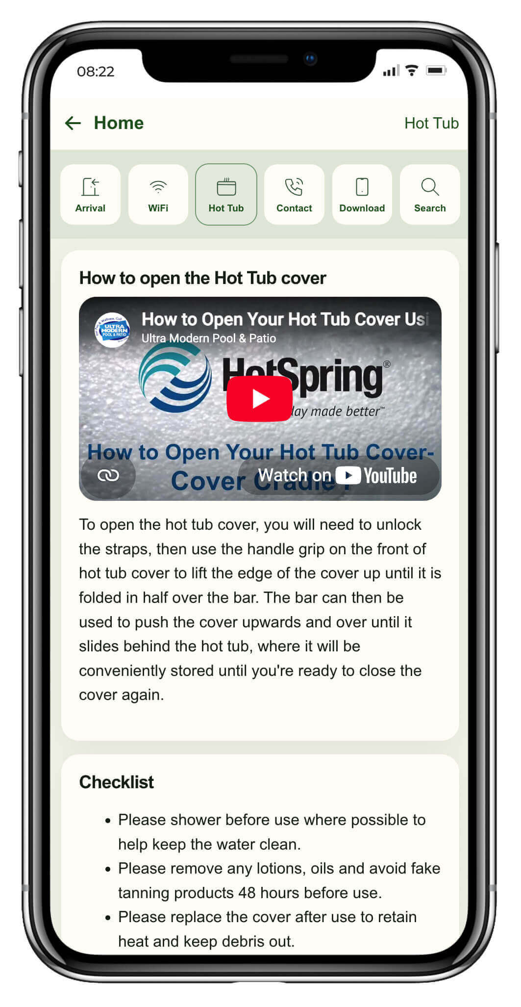 Custom Pages for Digital Guidebooks