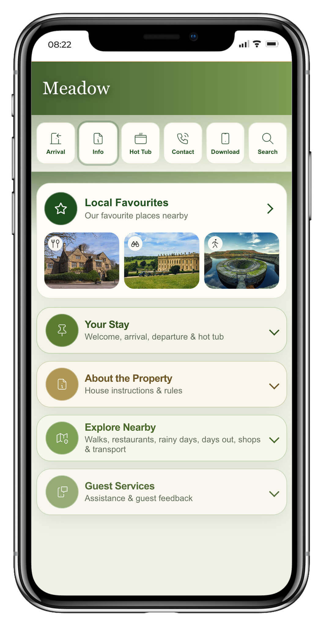 Meadow Airbnb Digital Guidebook for Hosts