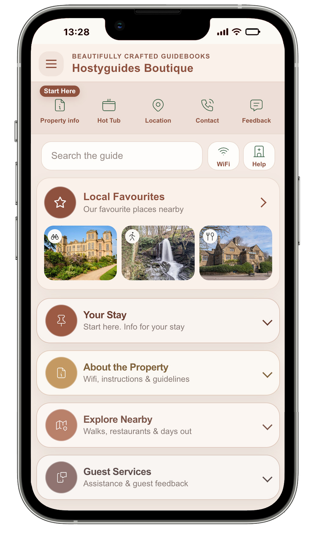 Order your digital guest guidebook