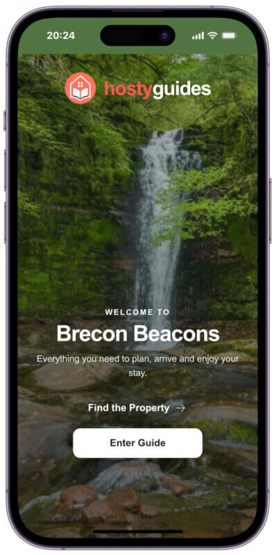 Brecon Beacons digital guest guidebook