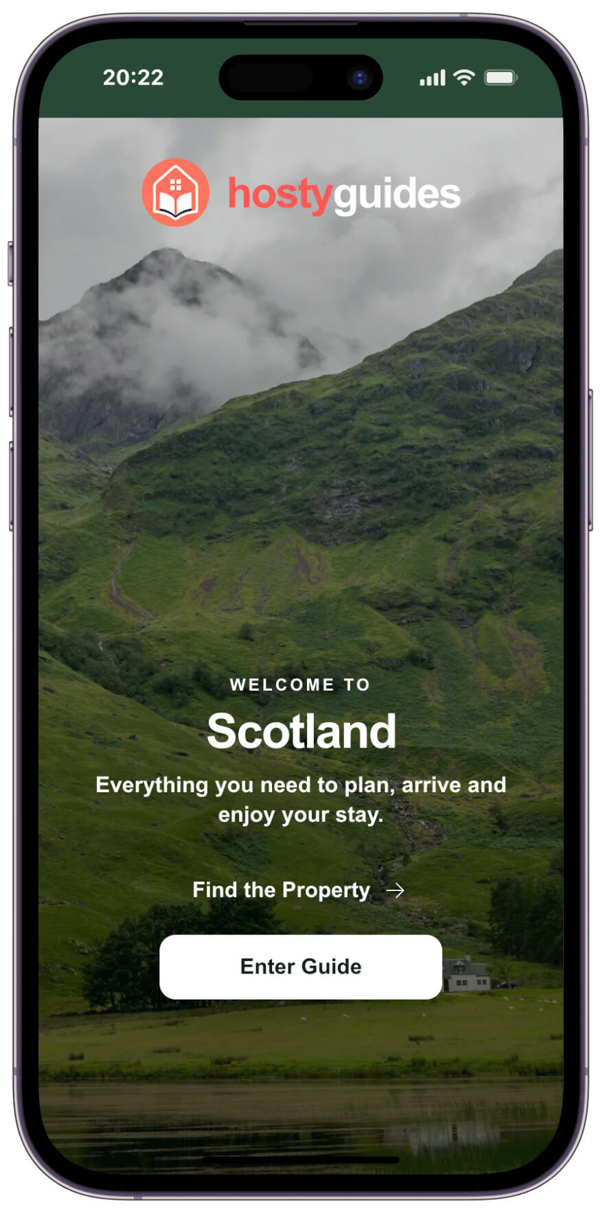 Scotland Digital guest guidebook for holiday rentals